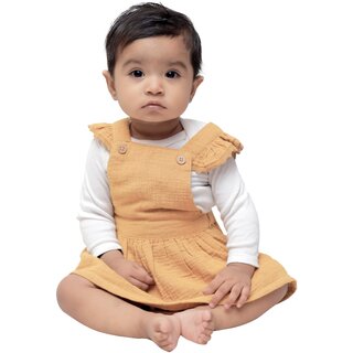 T-Shirt  Dungaree Combo Set For Baby