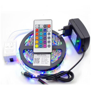                       Buylink Diwali Multi LED Strip Light 5 Meter - Pack of 1                                              