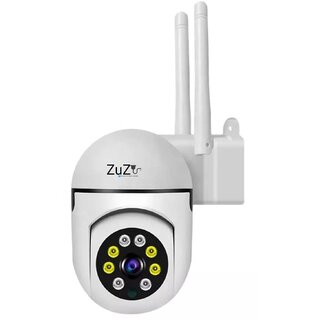                       ZuZu 3 MP HD WiFi Wireless Waterproof CCTV Camera                                              