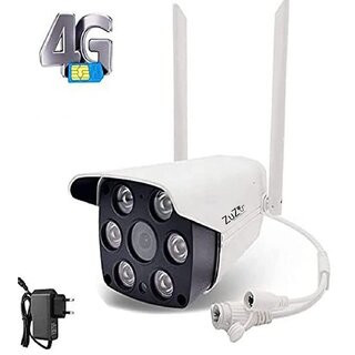                       ZuZu IP66 Waterproof CCTV 1080p with Colored Night Vision, Two Way Talk Camera                                              