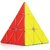 Aseenaa Speed Pyramid Cube High Speed Sticker less Magic Brainstorming Puzzle Cubes Game Toys for Kids  Adults - Pack 1