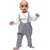 T-Shirt  Dungaree Combo Set For Baby Boy
