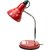 Study Lamp for Students - New Jyoti Chrome Neck Model (Red) Study Lamp (14 cm, Red, Silver)