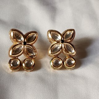                       Kundan earrings                                              