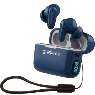                       grooves Neo Mini TWS True Wireless Bluetooth 5.3 Earbuds with Long Lasting Playtime                                              