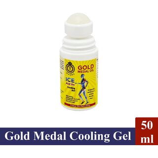                       ICE Roll On Cooling Gold Medal Gel - 50ml                                              