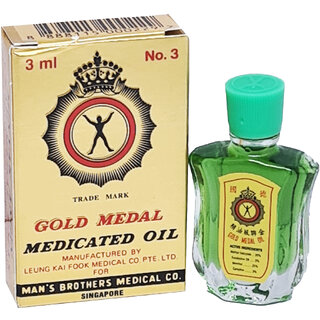                       Gold Medal Medicated Oil - 3ml                                              