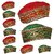 Kaku Fancy Dresses Qawwali Cap For Kids  Anarkali Cap, Mugal Theme Kawali Topi  Indian Folk Dance Costume Pack of 10