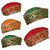 Kaku Fancy Dresses Qawwali Cap For Kids  Anarkali Cap, Mugal Theme Kawali Topi  Indian Folk Dance Costume Pack of 10