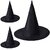 Kaku Fancy Dresses Black Witch Hat For Kids Witch Hat For Halloween Costume Party Prop For Boys Girls Pack of 6