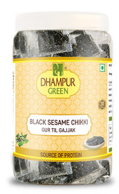 Dhampur Green BLACK SESAME CHIKKI 500gm