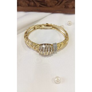                       Gold plated kada                                              