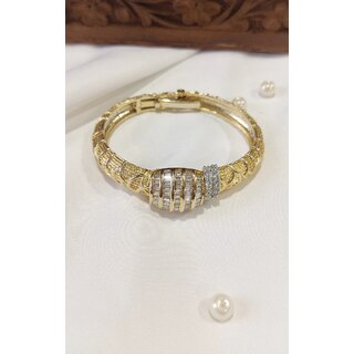                       Gold plated kada                                              