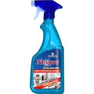 Apsensys Care NEXPRO - Glass and Surface Cleaner Liquid Spray - 500 ml (500 ml)