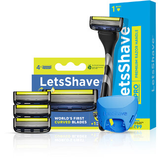                      LetsShave Pro 5 Shaving Razor for Men Value Set                                              