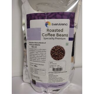                       Roasted beans Cherry blends of Arabica and Robusta 9010                                              