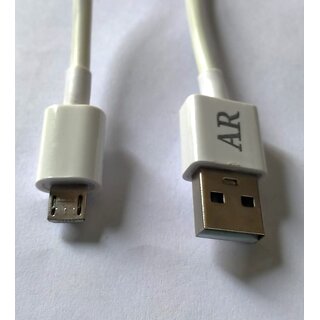                       USB TO TYPE-B MICRO WHITE CABLE, 10A MAX, 6 CORE CABLE, 1 METER (1 YEAR WARRANTY)                                              