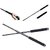 Cribking Self Defence Stick Rod Foldable | Self Defence Steel Rod | Foldable Rod | Metal Rod | Self Safety Rod | Self Safety Car Metal Rod