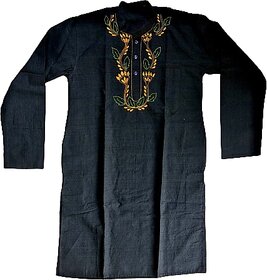 Trendy Fashionable Designed Kantha Stitch (Hand Made) Cotton Kurta For Man