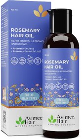 Avimee Herbal Rosemary Oil  For Hair Growth, Strength  Fights Dandruff  Neem, Amla  Hair Oil (100 Ml)