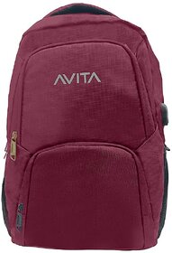 AVITA Everyday Compact 15.6-inch Laptop Backpack with USB Charging Port (YSB1A1IN016P)