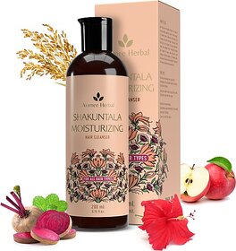 Avimee Herbal Shakuntala Moisturizing Shampoo With Hyaluronic Acid | 24 Hrs Hydration (200 Ml)