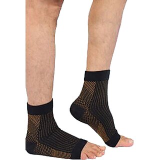                       UnV Pain Relief Compression Socks (Brown)                                              