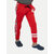 Boys Red Printed Joggers