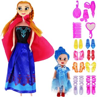                       Aseenaa Baby Dolls for Girls with Accessories  Baby Doll Toys for Kids  Cute Doll Toy Set for Girl for Birthday                                              