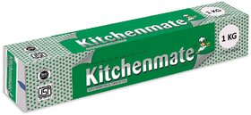 Kitchen Mate Aluminium Foil for Kitchen 18 microns 1Kg | Food Packing, Cooking, Baking