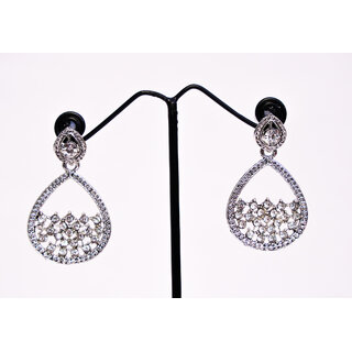 Traditional German Silver Oxidized and Drop Earrings for Women Girls Traditional German Silver Oxidized and Drop Earrings for Women Girls