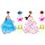 Aseenaa Combo Baby Dolls for Girls with Accessories  Baby Doll Toys for Kids  Cute Doll Toy Set for Girl for Birthday