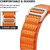 G-Hook For Watch Ultra 49 Mm, 45 Mm, 44 Mm, 42 Mm Smart Watch Strap (Orange) 4 Mm Fabric Watch Strap (Orange)