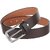 Unvira Men Black, Brown Genuine Leather Belt