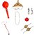 Kaku Fancy Dresses Hanuman Jewellery For Kids  Hanuman Costume Accessories with Gada For Kids