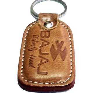 AAE COM, GENUINE LEATHER KEY CHAIN FOR BAJAJ