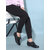 RAHEGAS Women's Stylish Formal Slip-On Bellies  Ballerina Comfortable Wedge Heels, Soft Ballet Flats (Brown)