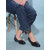 RAHEGAS Women's Stylish Slip-On Bellies Comfortable Wedges, Soft Ballet Flats (Black)