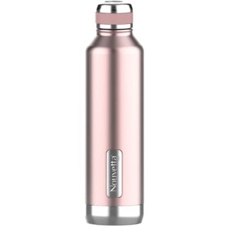                       Nouvetta Elite Double Wall Stainless Steel Flask, 1000 ml - Pink - (NB19317)                                              