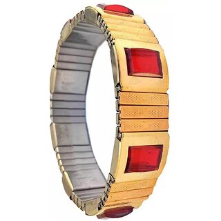                       Rising Deals Gold,Red Color Designer Bracelet (Pack of 1)                                              