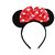 Kaku Fancy Dresses Minnie Cartoon Character Theme Hair Band Red-Black, Free Size, For Boys  Girls (Pack of 5)