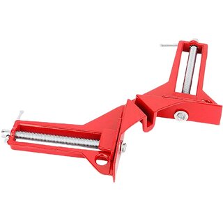                       Maxxlite Set of 2Pcs 90 Degree Multifunction Right Angle Clip Picture Frame Corner Clamp Mitre Clamps Corner Holder Wood                                              
