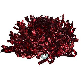 Kaku Fancy Dresses Cheerleading Pompom Use For Kids Dance Party/ Sports Day - Red - Pack of 5 Pairs Kaku Fancy Dresses Cheerleading Pompom Use For Kids Dance Party/ Sports Day - Red - Pack of 5 Pairs