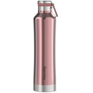                       Nouvetta Jet Double Wall Stainless Steel Flask Bottle, 750 ml- Pink- (NB19447)                                              