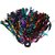 Kaku Fancy Dresses Cheerleading Pompom Use For Kids Dance Party / Sports Day - Multicolor - Pack of 5 Pairs