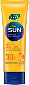 Joy Sunscreen - SPF 30 PA++ Hello Sun SunBlock  Anti-Tan Lotion Sunscreen  (120 ml)