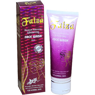 Faiza Moisture Balancing Whitening Face Wash - 70ml Faiza Moisture Balancing Whitening Face Wash - 70ml