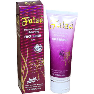                       Faiza Moisture Skin Whitening Face Wash - 70ml                                              