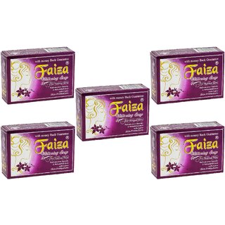 Faiza Whitening Normal Skin Soap - 90g (Pack Of 5) Faiza Whitening Normal Skin Soap - 90g (Pack Of 5)