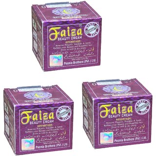                      Faiza Beauty Cream - 50g (Pack Of 3)                                              